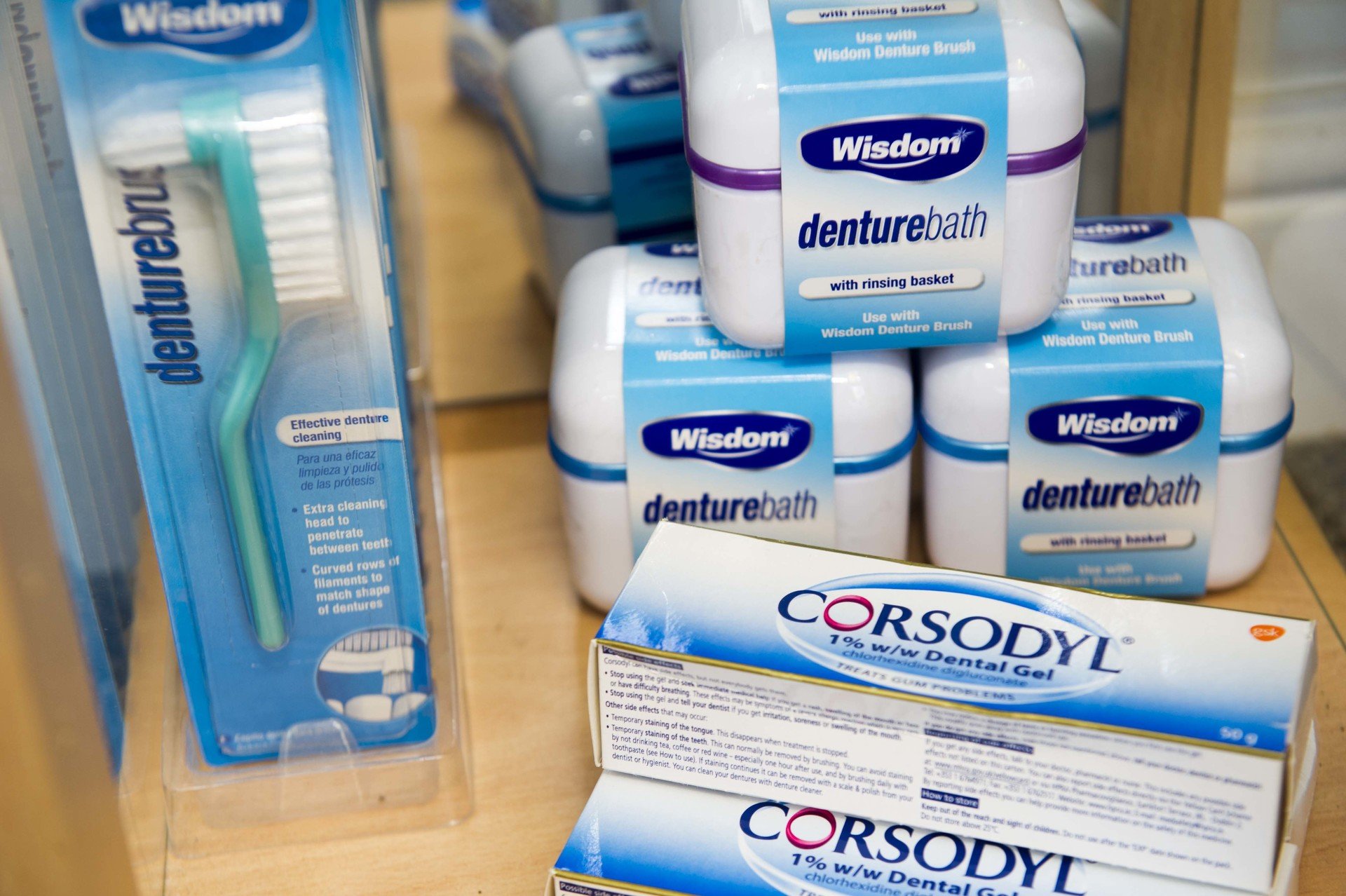 Denture care products Ashford Denture Centre