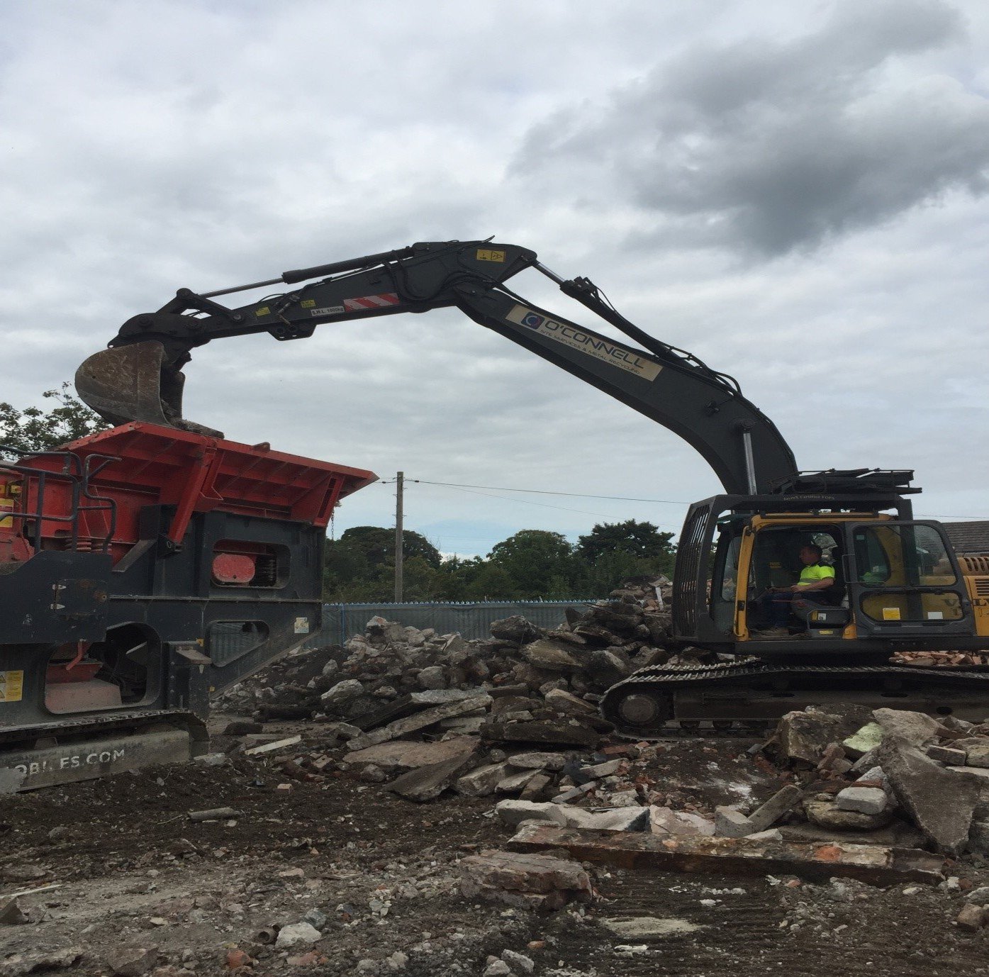 Demolition & Site Clearance Services, UK | O’Connell Site Services