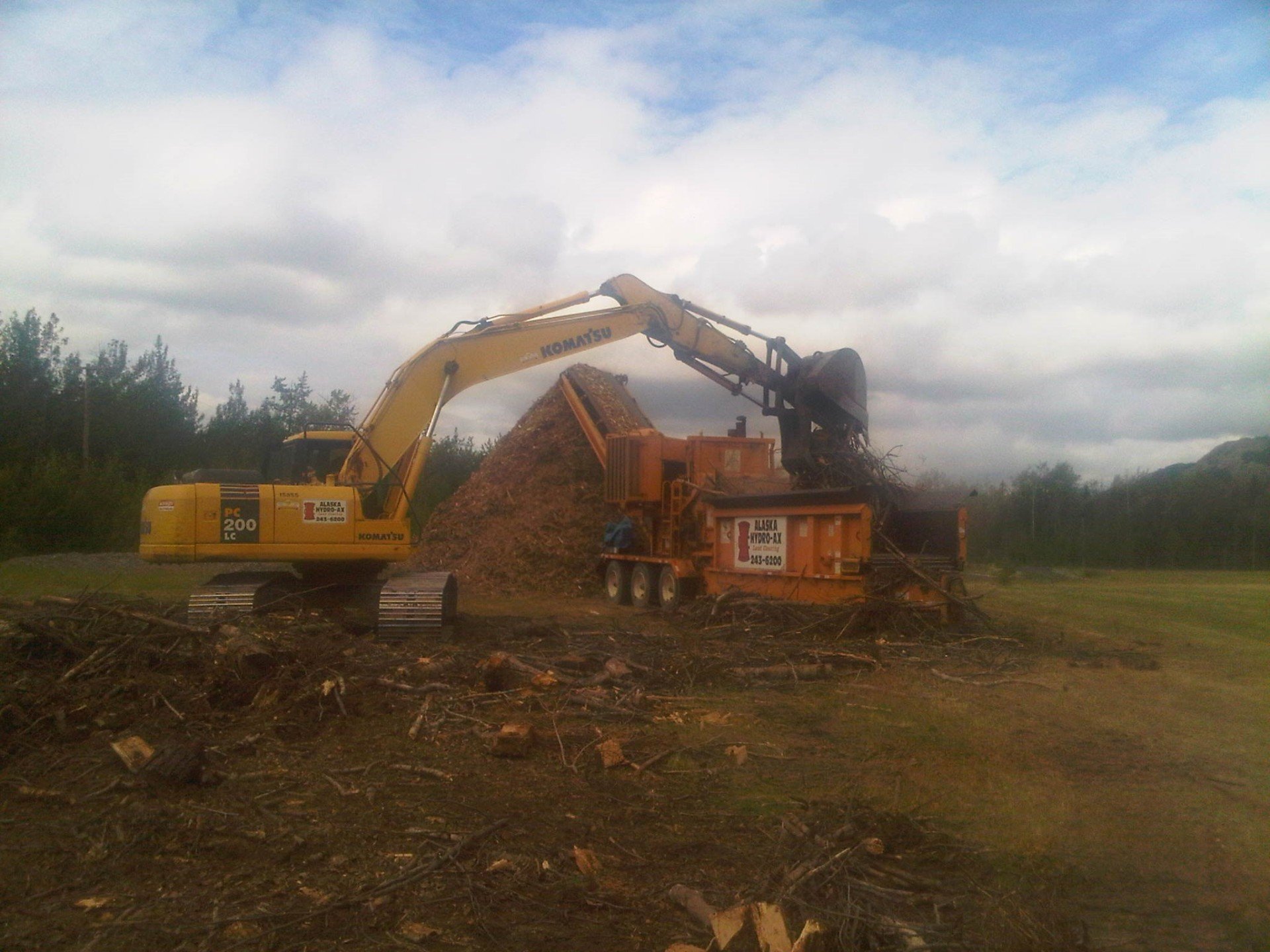 Alaska Hydro/Ax Land Clearing Excavation Anchorage, AK