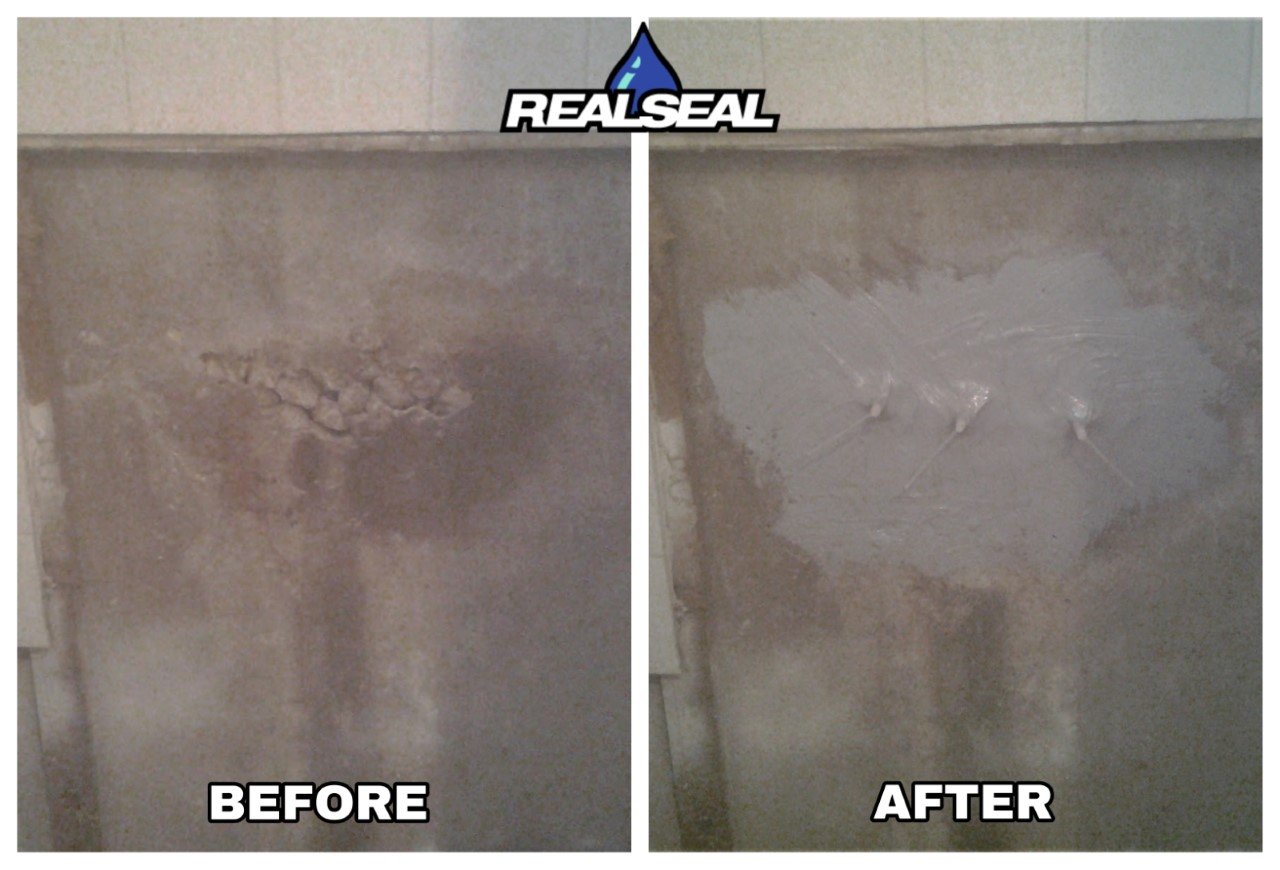 Concrete Rock Pocket Repair Concrete