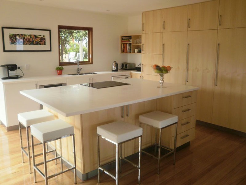 Kitchen designed by our joiners in Hobart