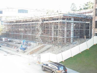 hillcrest college under construction