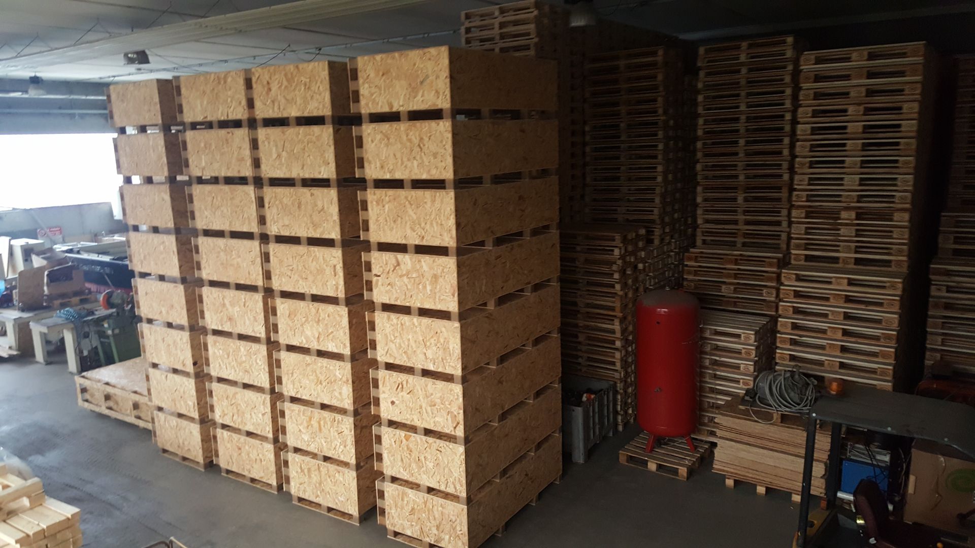 Busch 1810 Scala HO Pallet Di Legno - Kit In Legno Tagliato - Foto 4