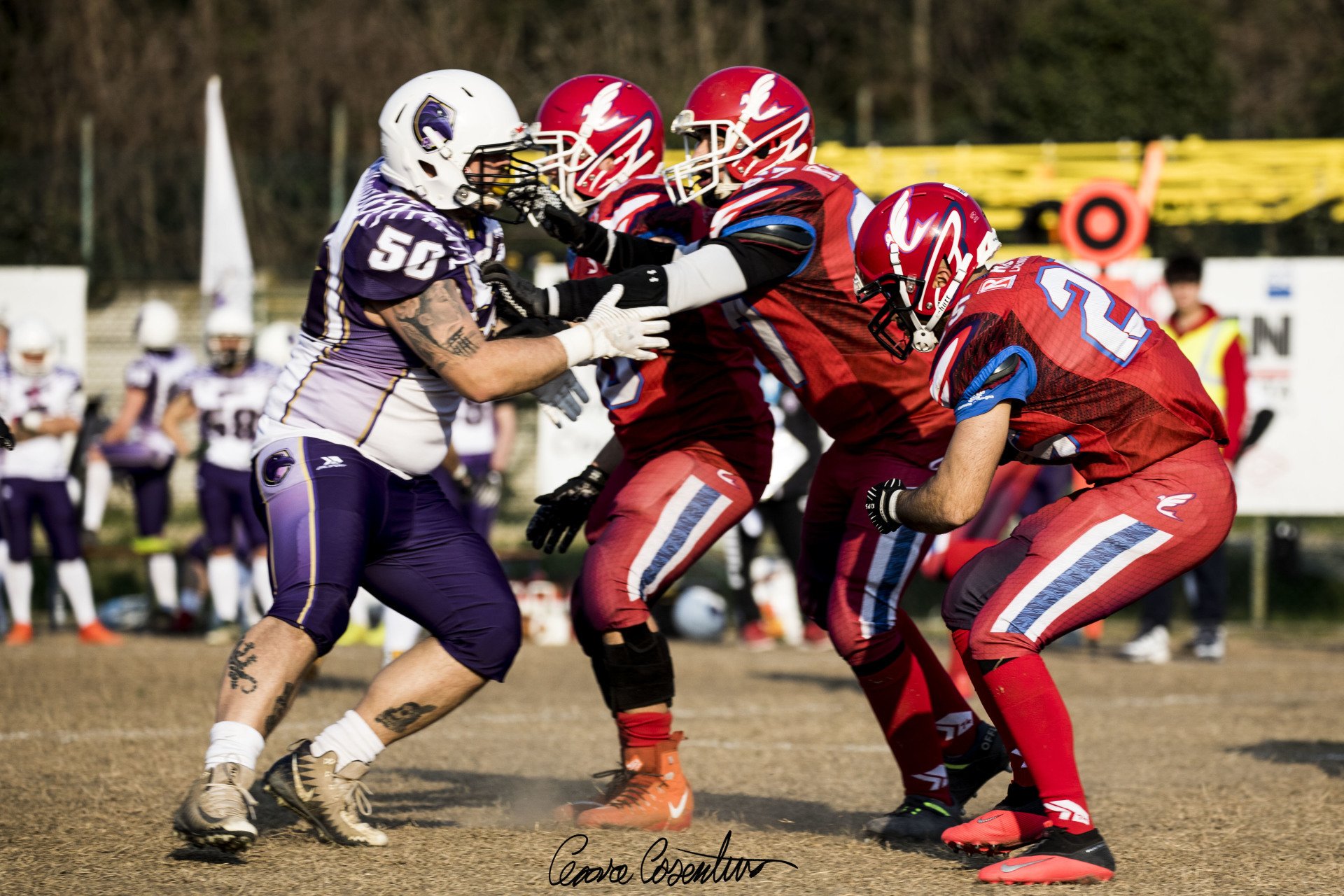 Football Americano Senior Tackle Bologna, BO Doves Bologna American