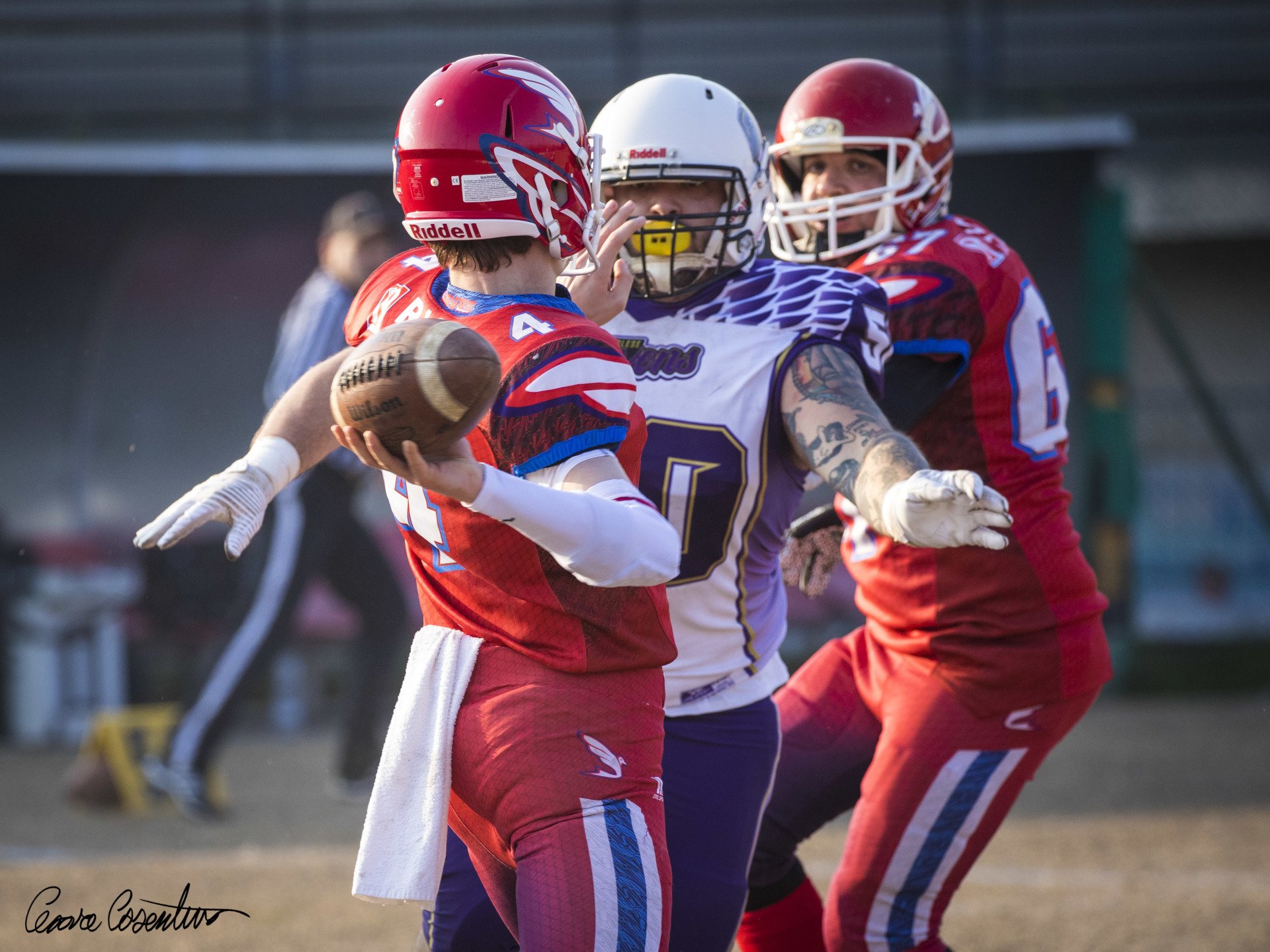 Football Americano Senior Tackle Bologna, BO Doves Bologna American