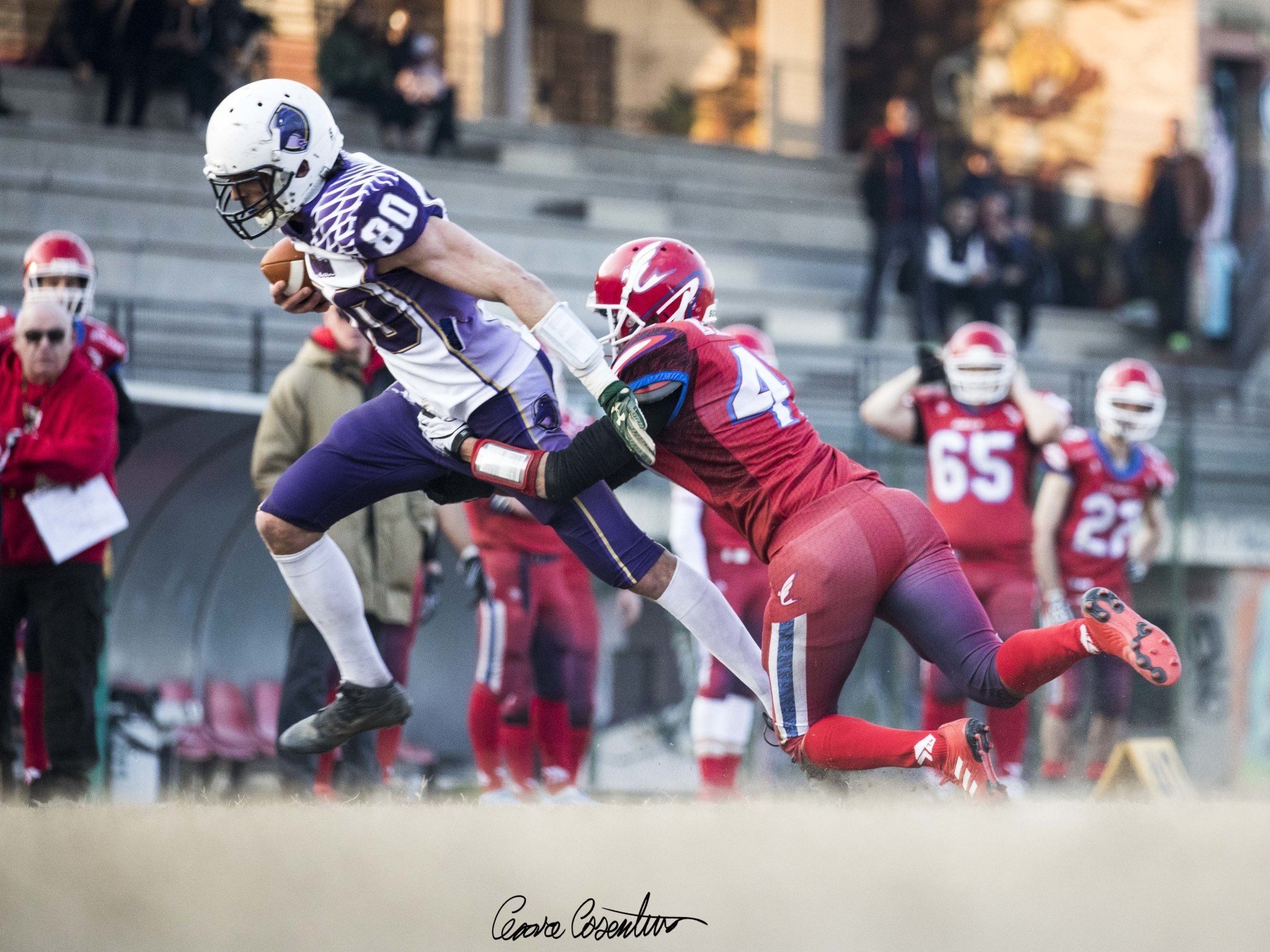 Football Americano Senior Tackle Bologna, BO Doves Bologna American