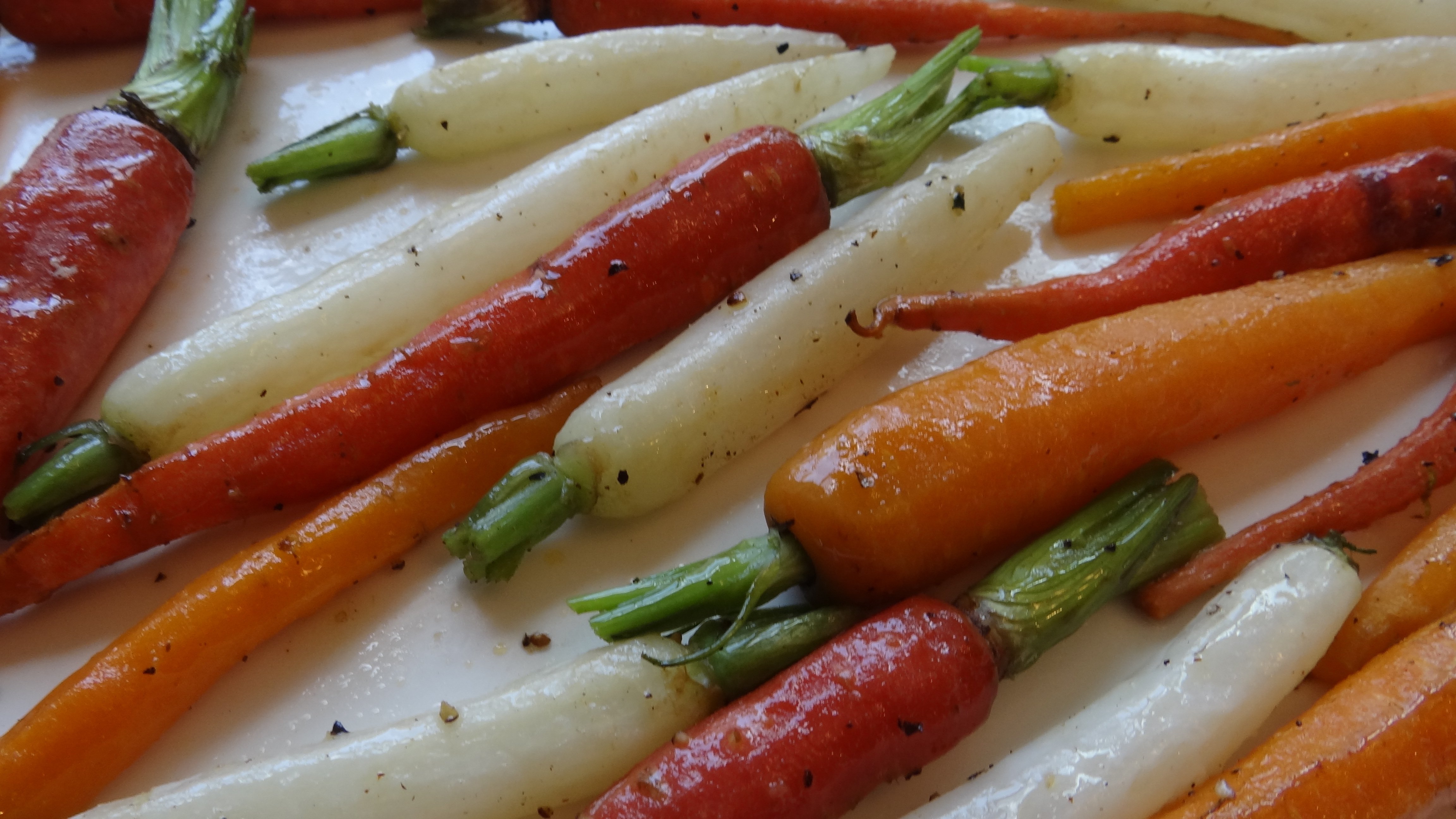 Broiled Baby Veggies