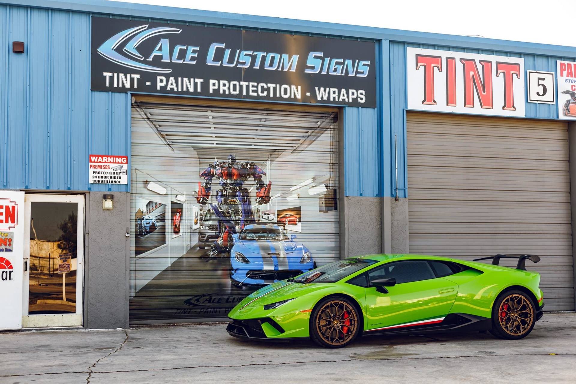 Frame Sign Window Tint Ace Custom Signs, PPF & Window Tint's Photo Gallery of Work Projects