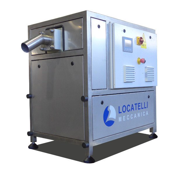 sabbiatrice a ghiaccio secco