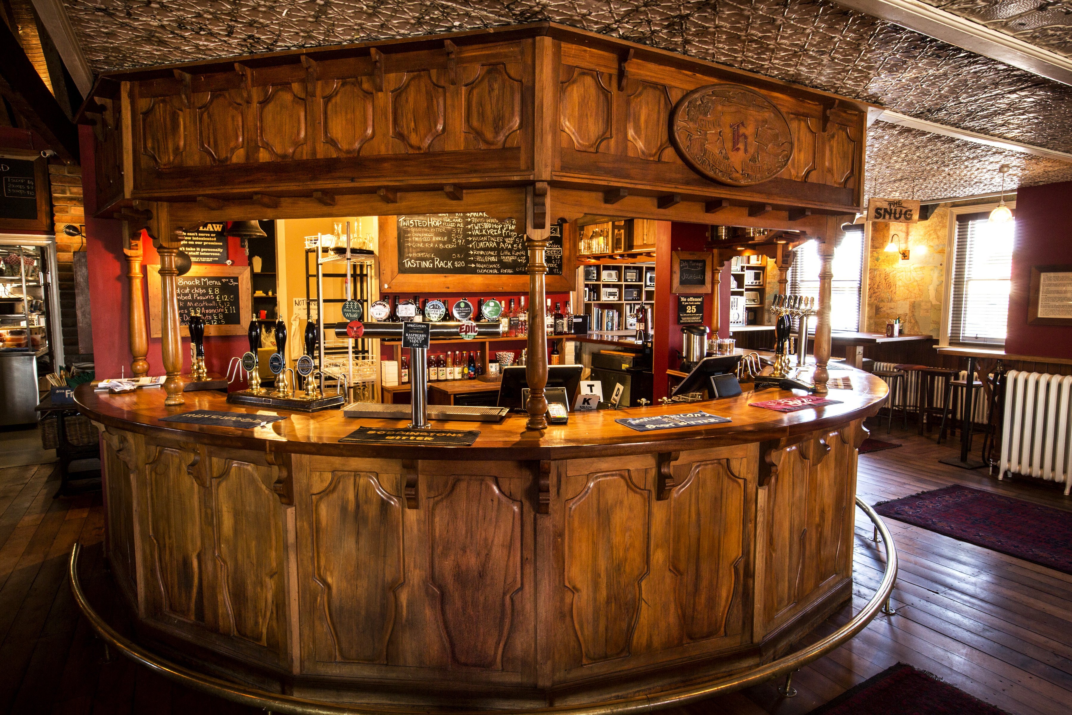 Interior view of The Laboratory Bar & Restaurant