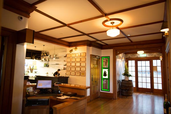 Interior view of Harlequin House