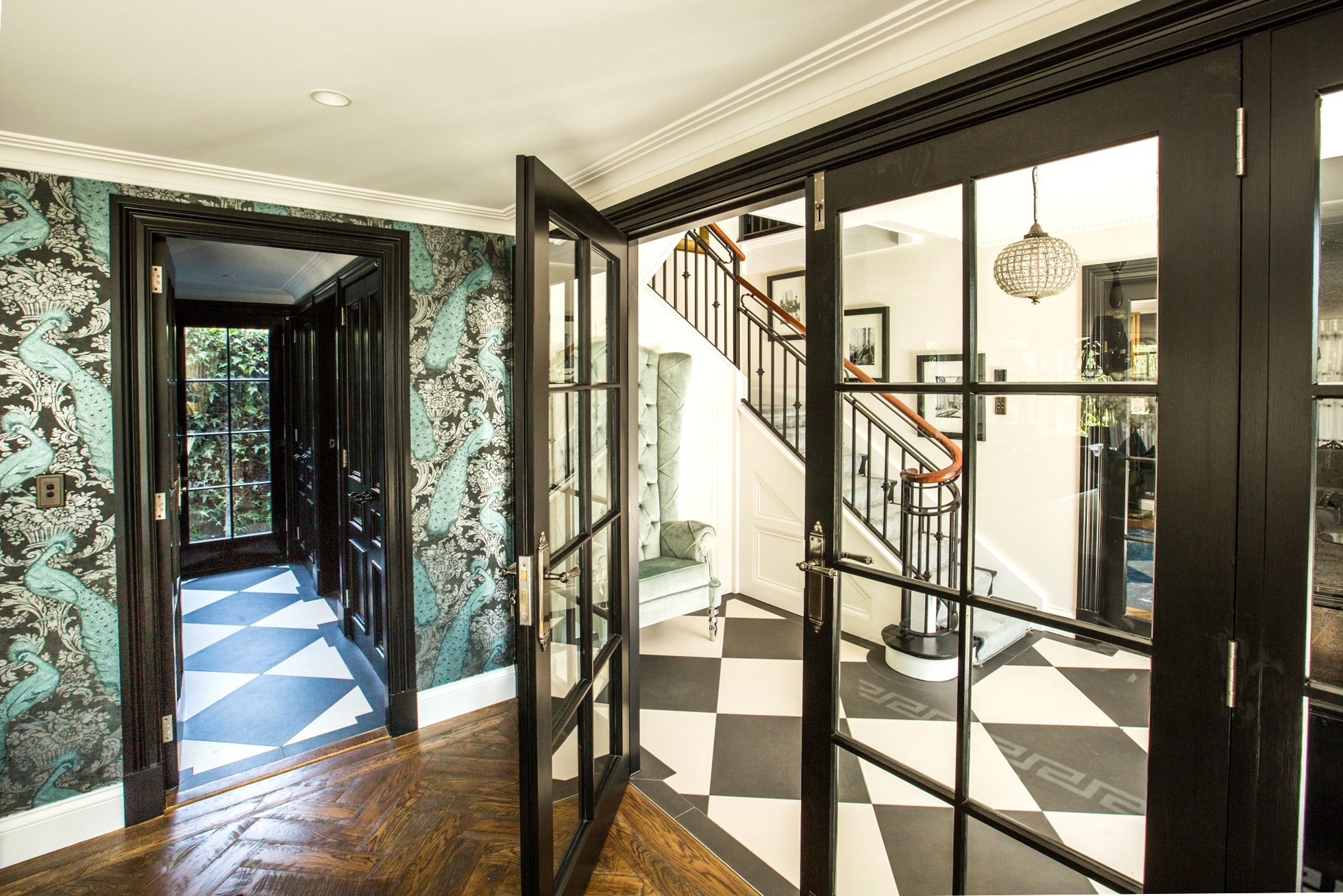 Interior view of the house