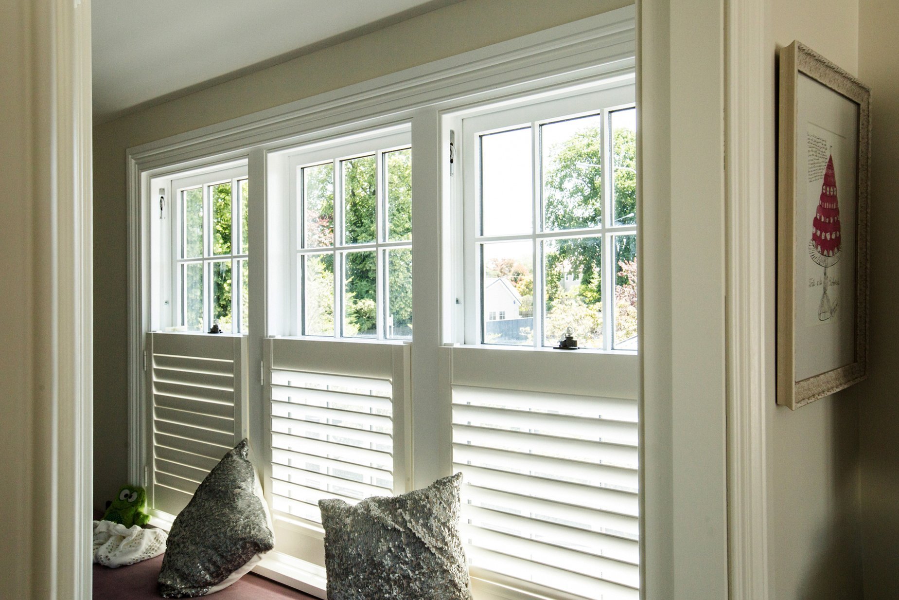 Interior view of a private home