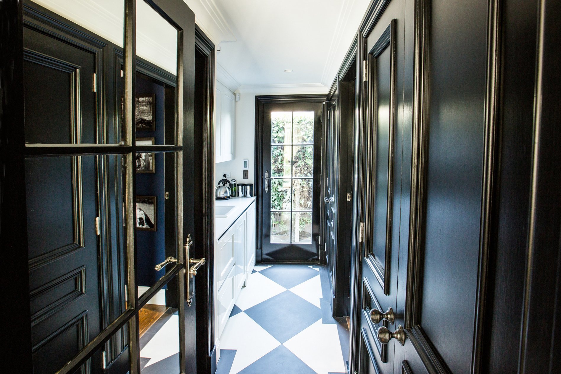 Interior view of a private home