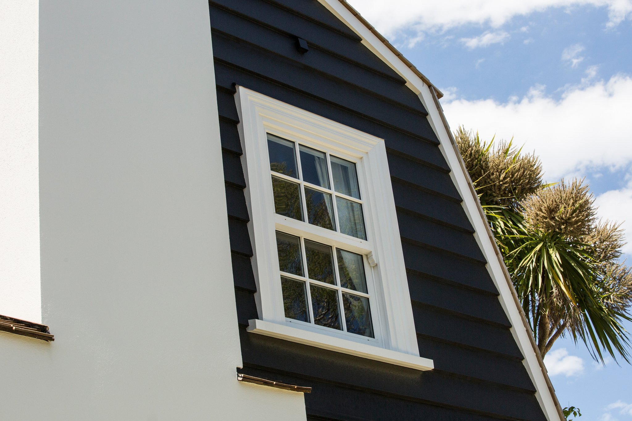 Exterior view of a private home