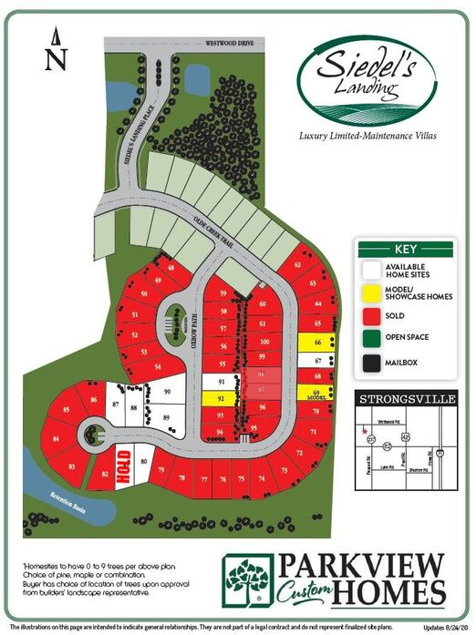 New Villas Homes New Cluster Homes Strongsville OH Siedel's