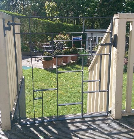 Beautiful wrought iron garden gates and railing installations in South