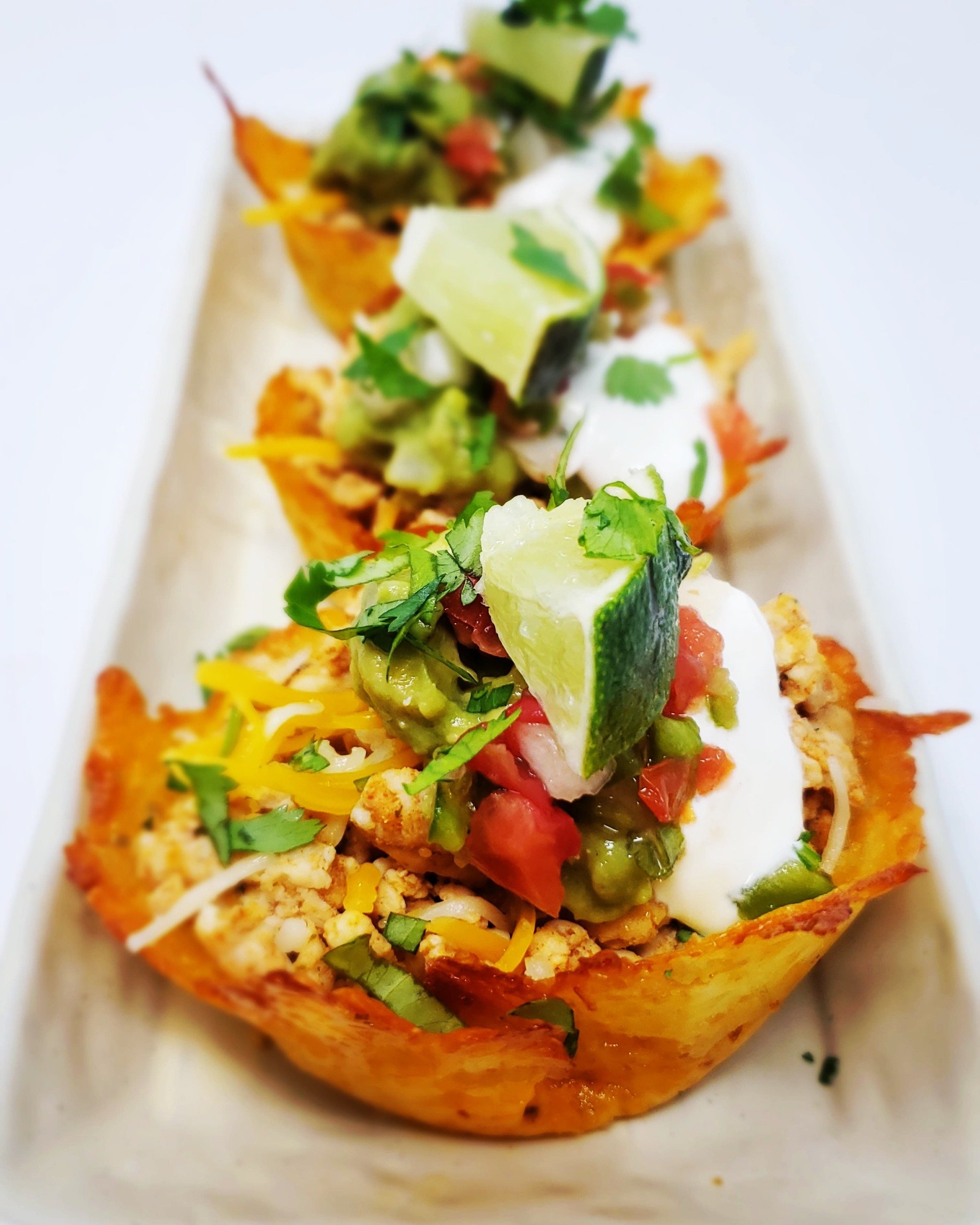 Keto Recipe! Mini Taco Cheese Bowls.