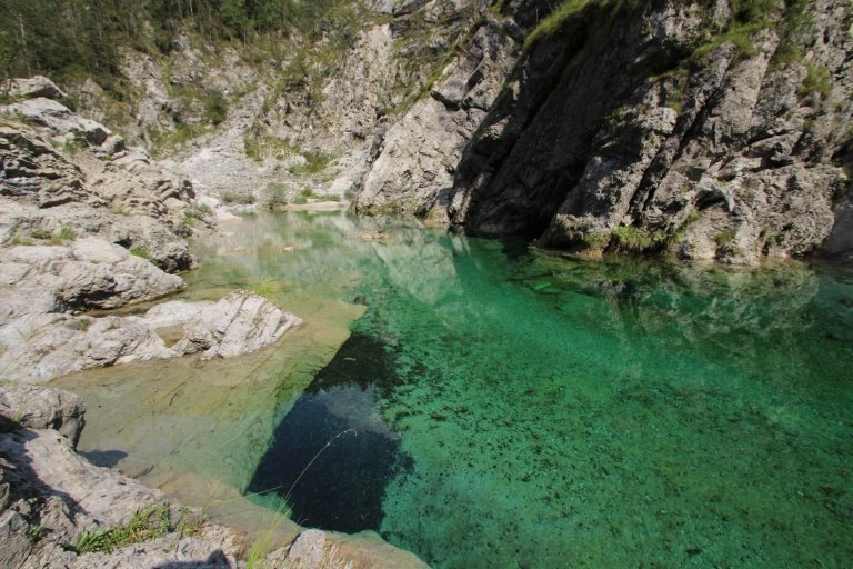 Pozze smeraldine Tramonti di Sopra Titol