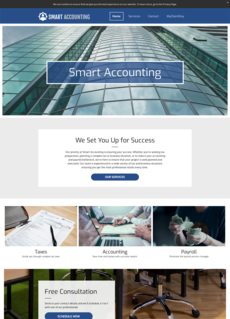 My Client Key Smart Professional - Navy Template