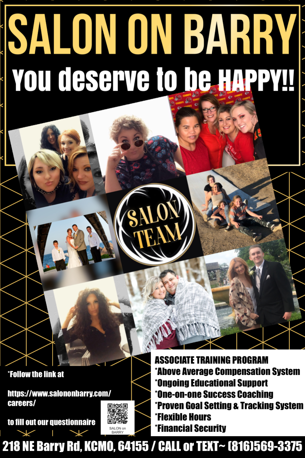 Salon On Barry FullService Salon Kansas City Mo