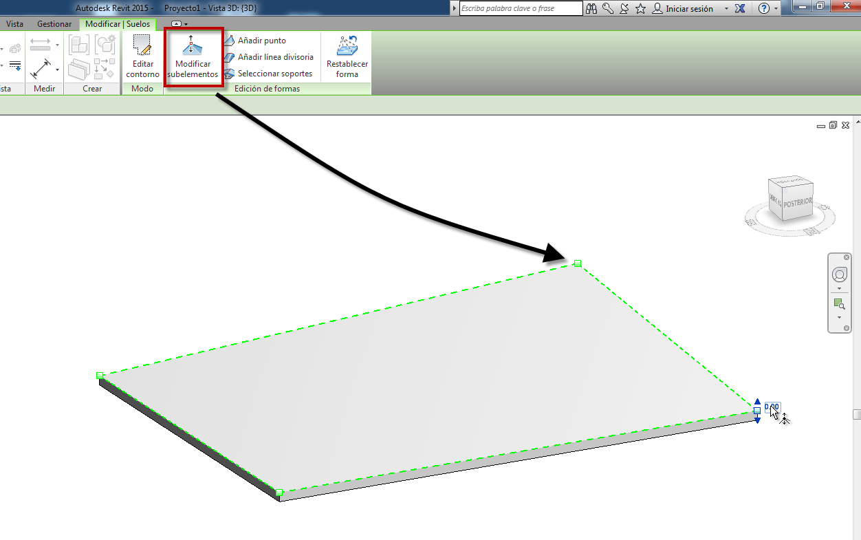 Forjado Inclinado En Revit Con Base Recta