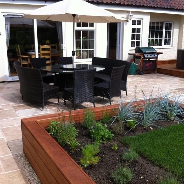 Garden design and build Green Rooms