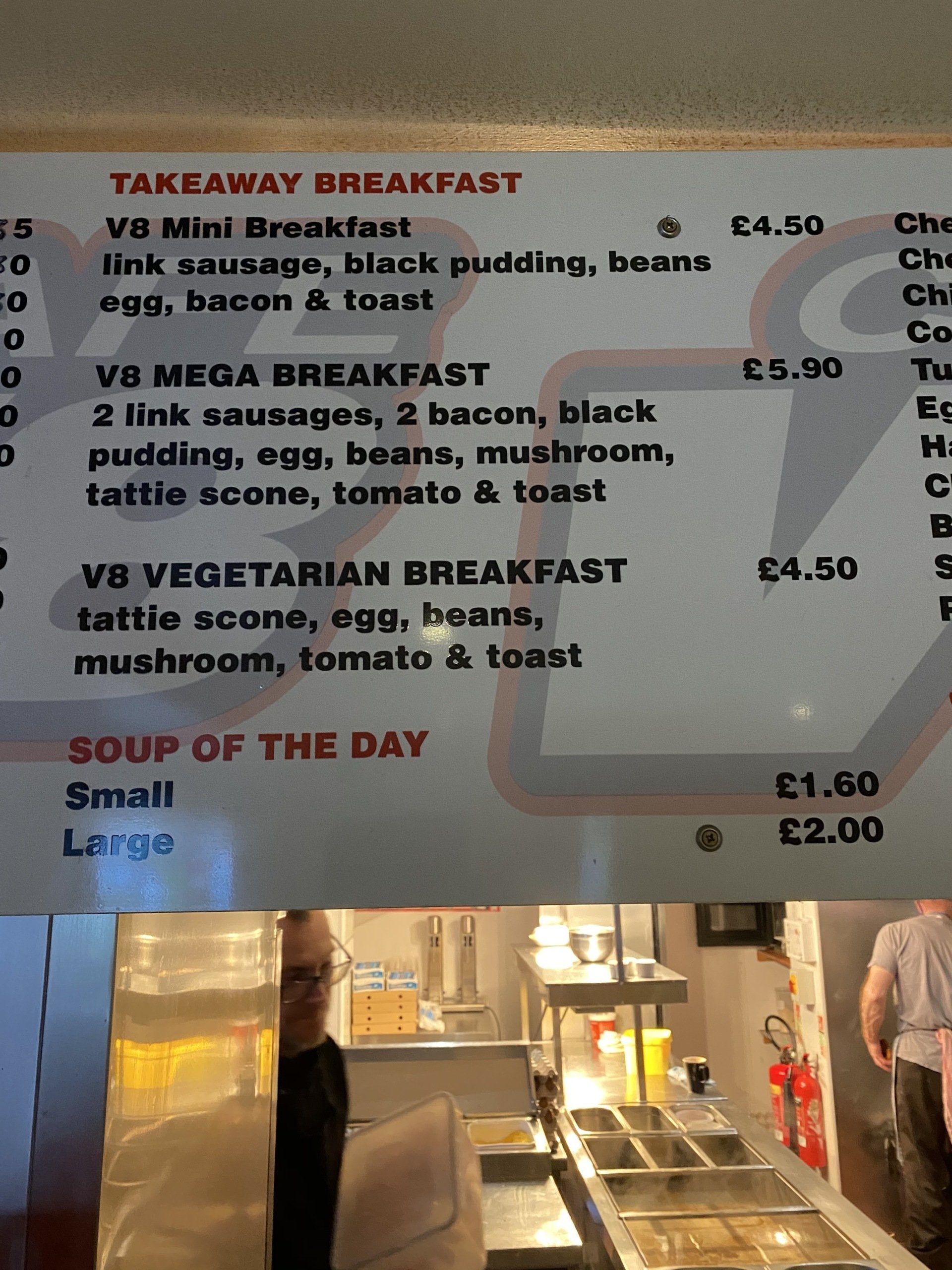 Takeaway Breakfast Lunch Dinner Inverness