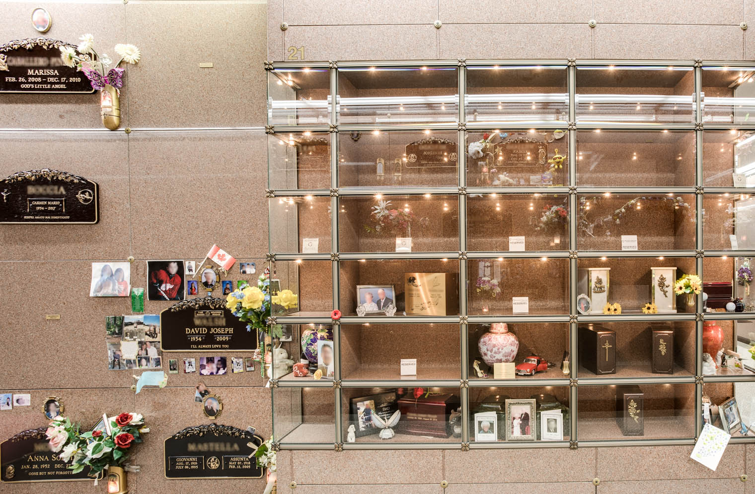 Bayview Cemetery Indoor Niche Cremation Services Hamilton