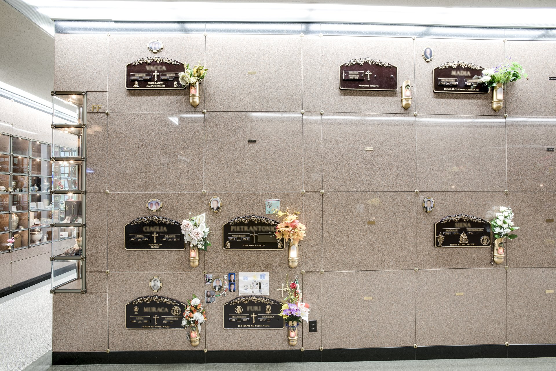 New Mausoleum Crypts Burlington Memorial Burlington cemeteries