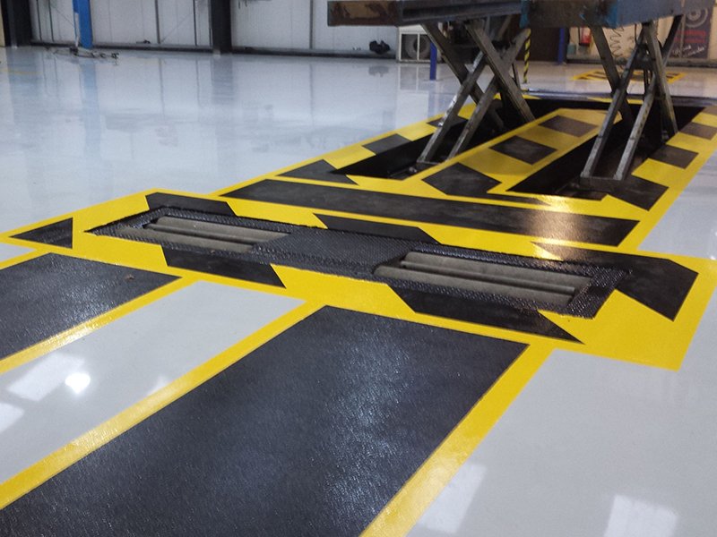 Gallagher Industrial Services Ltd Floor Systems Work Resin