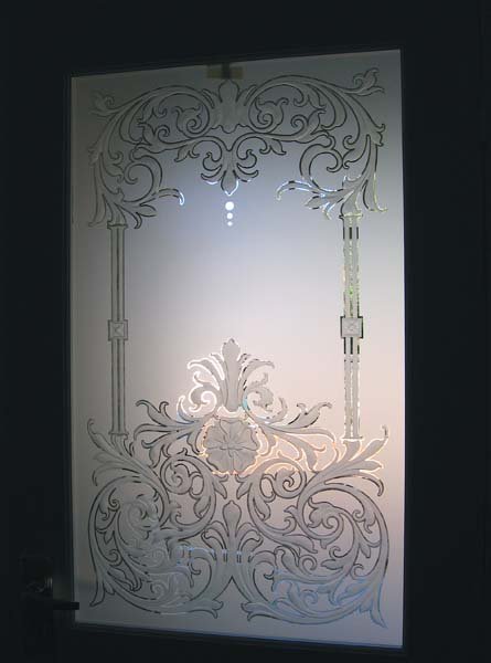 Etched and Sandblasted Glass St West Auburn & Sydney NSW | Spectrum Art ...
