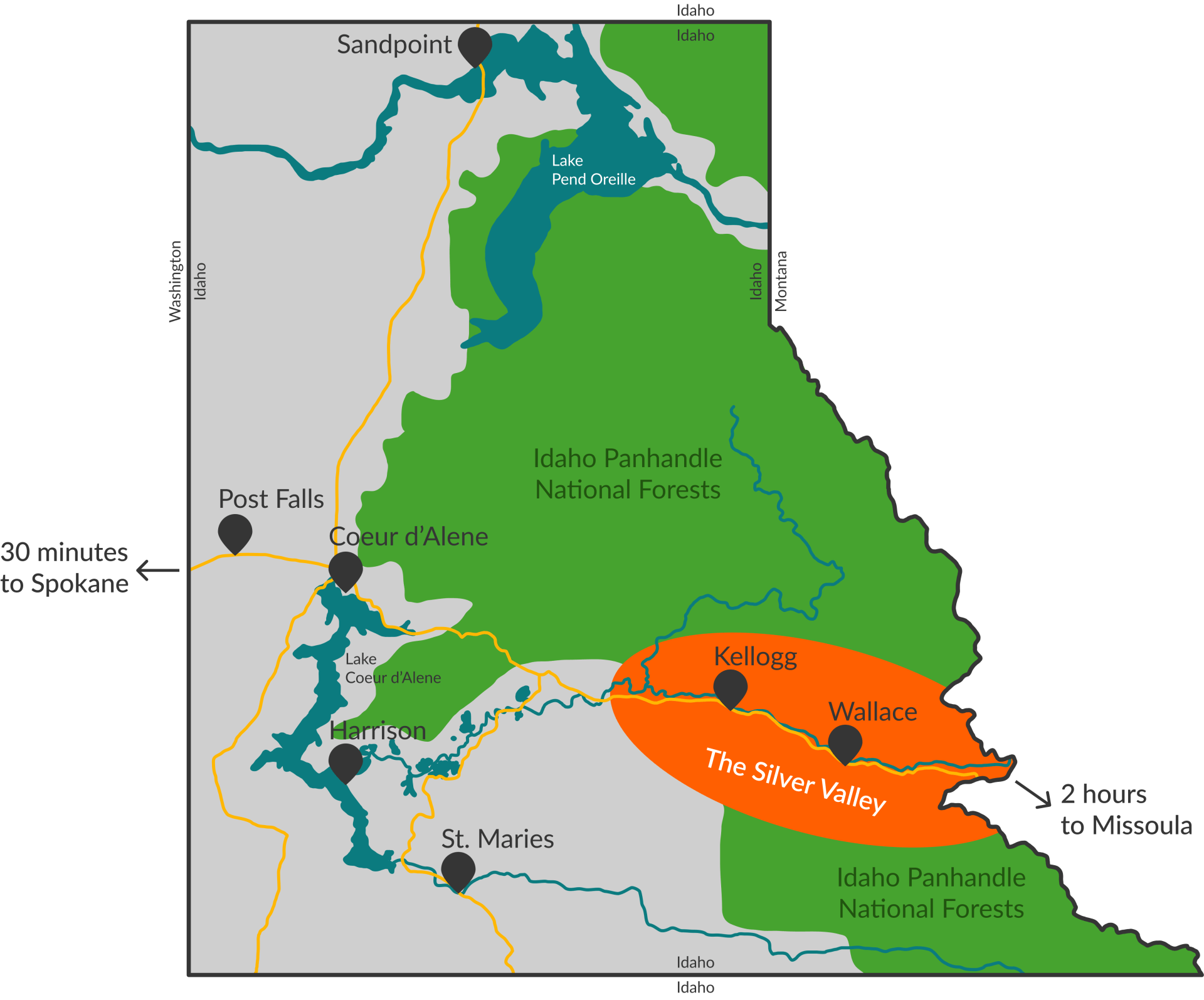 Visit Silver Valley, the gem state's hidden gem.