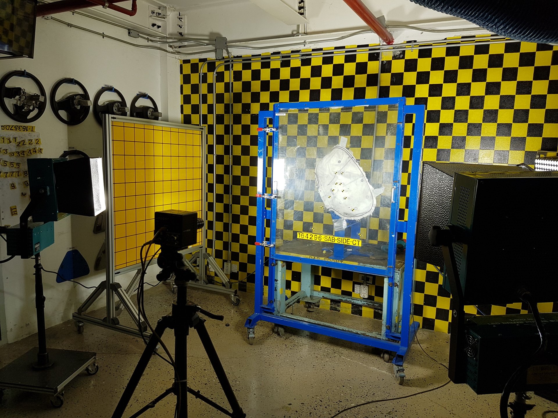 Automotive Safety test Airbag test, Crash test