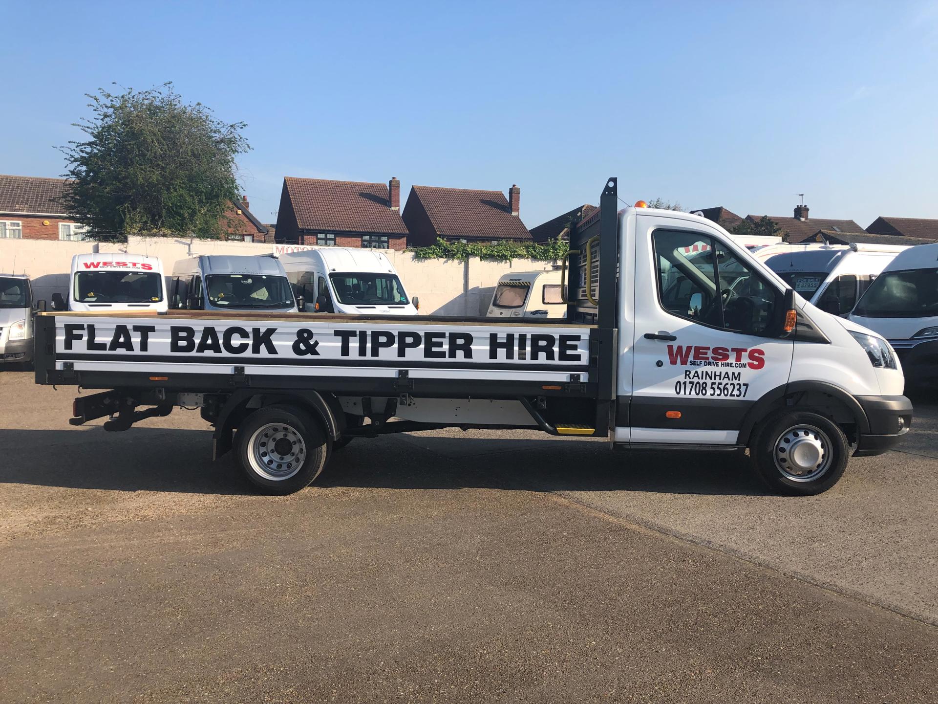 Van Hire Tipper & Flatback Truck Rental Luton Box Van Hire In Essex