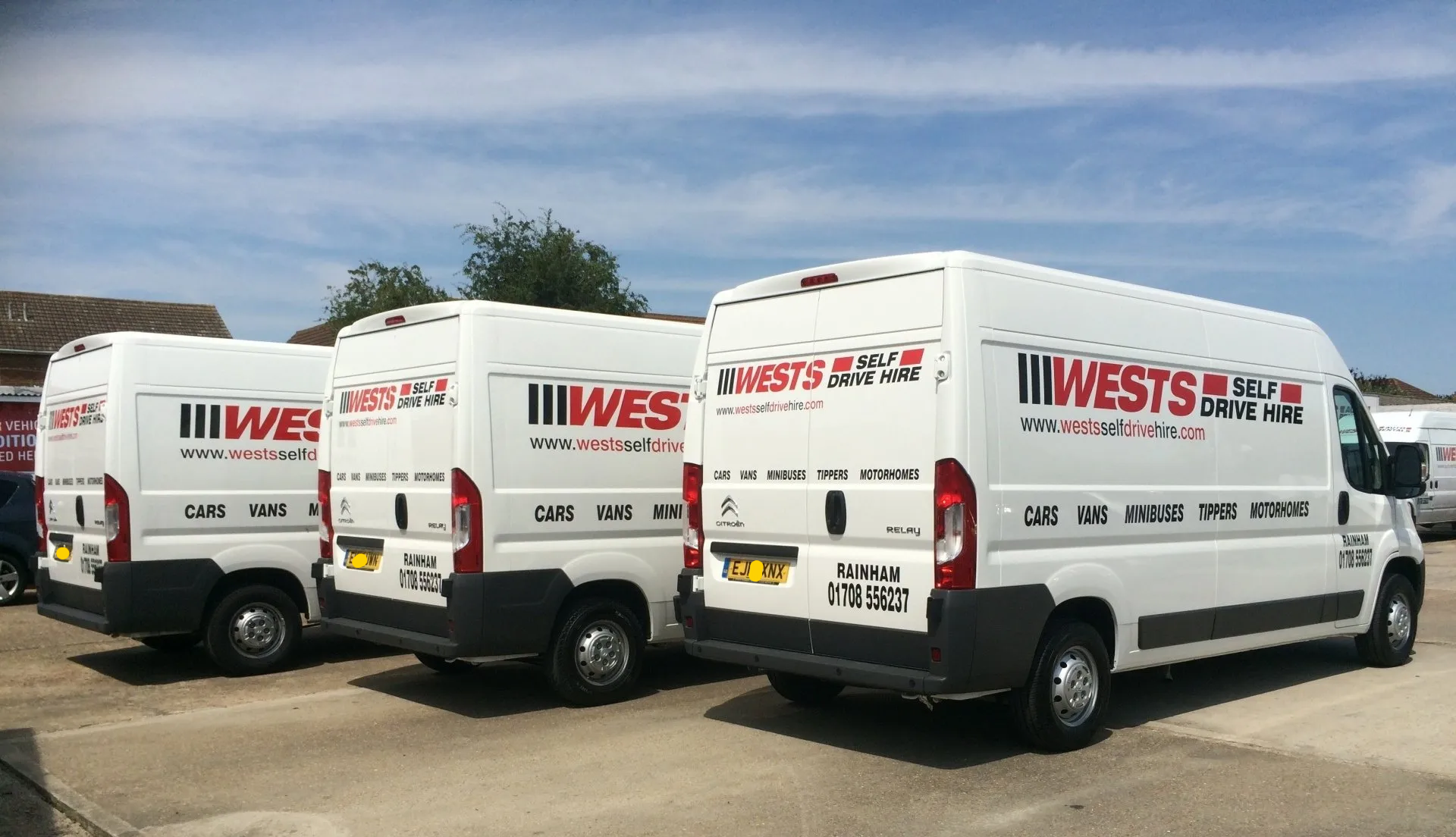 LWB Van Hire in Essex From Wests Self Drive Hire