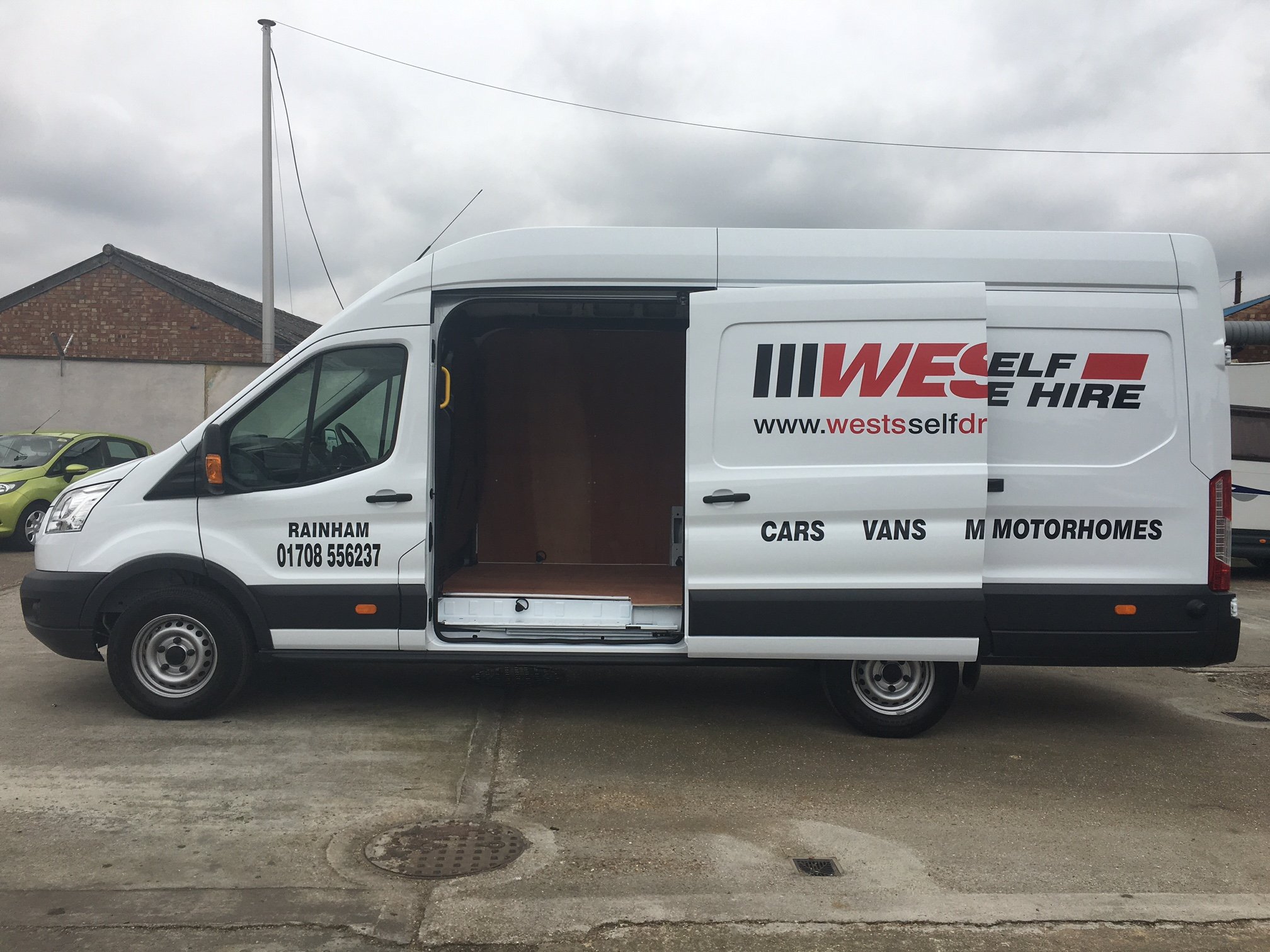 ELWB Van Hire in Essex (L4 H3) From Wests Self Drive Hire