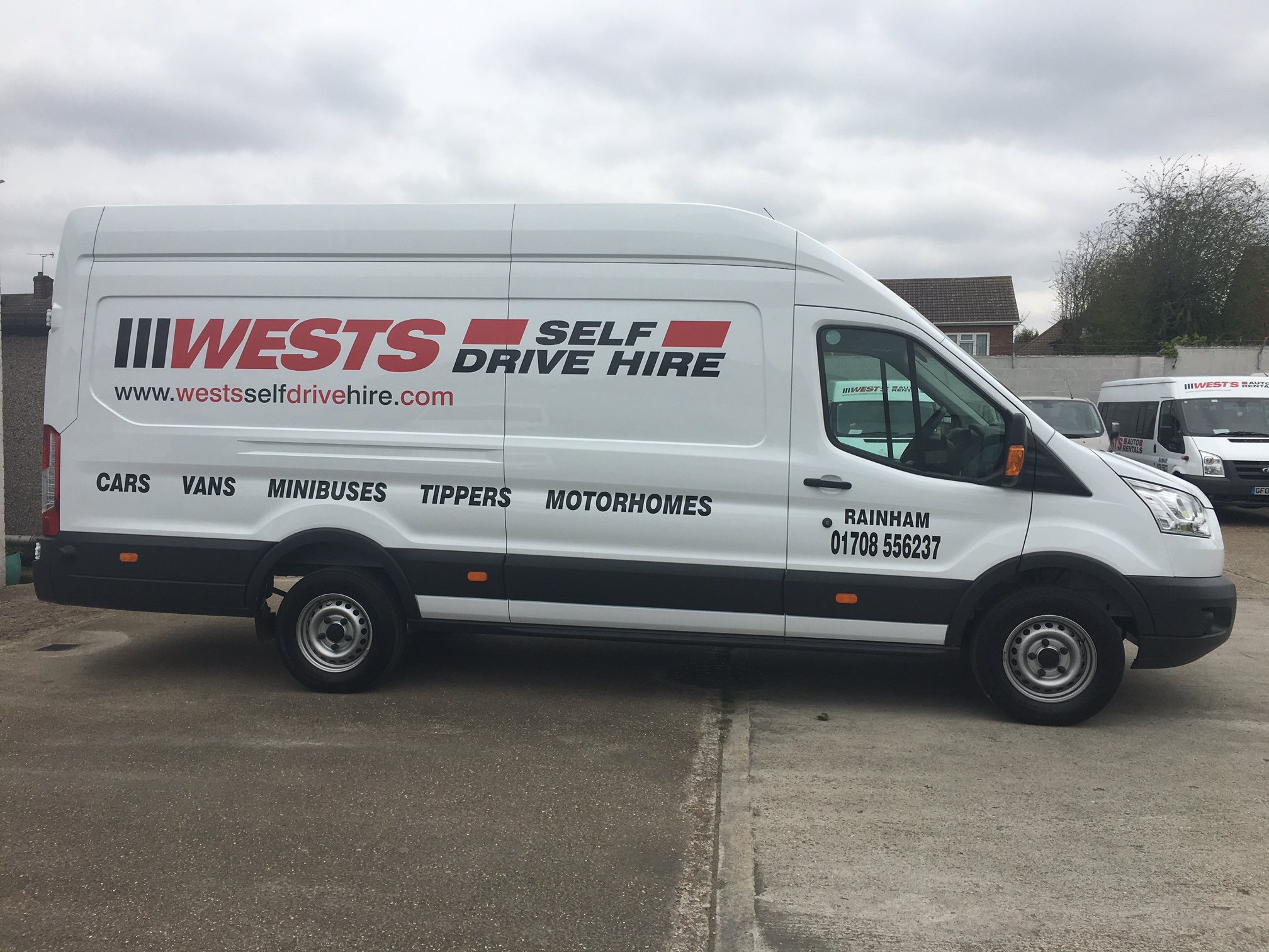 ELWB Van Hire in Essex (L4 H3) From Wests Self Drive Hire