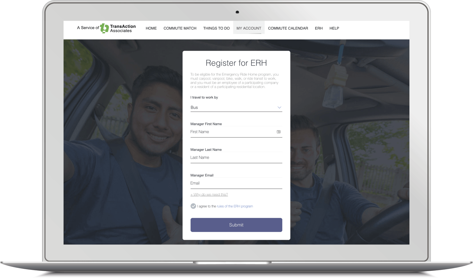 Emergency Ride Home (ERH)