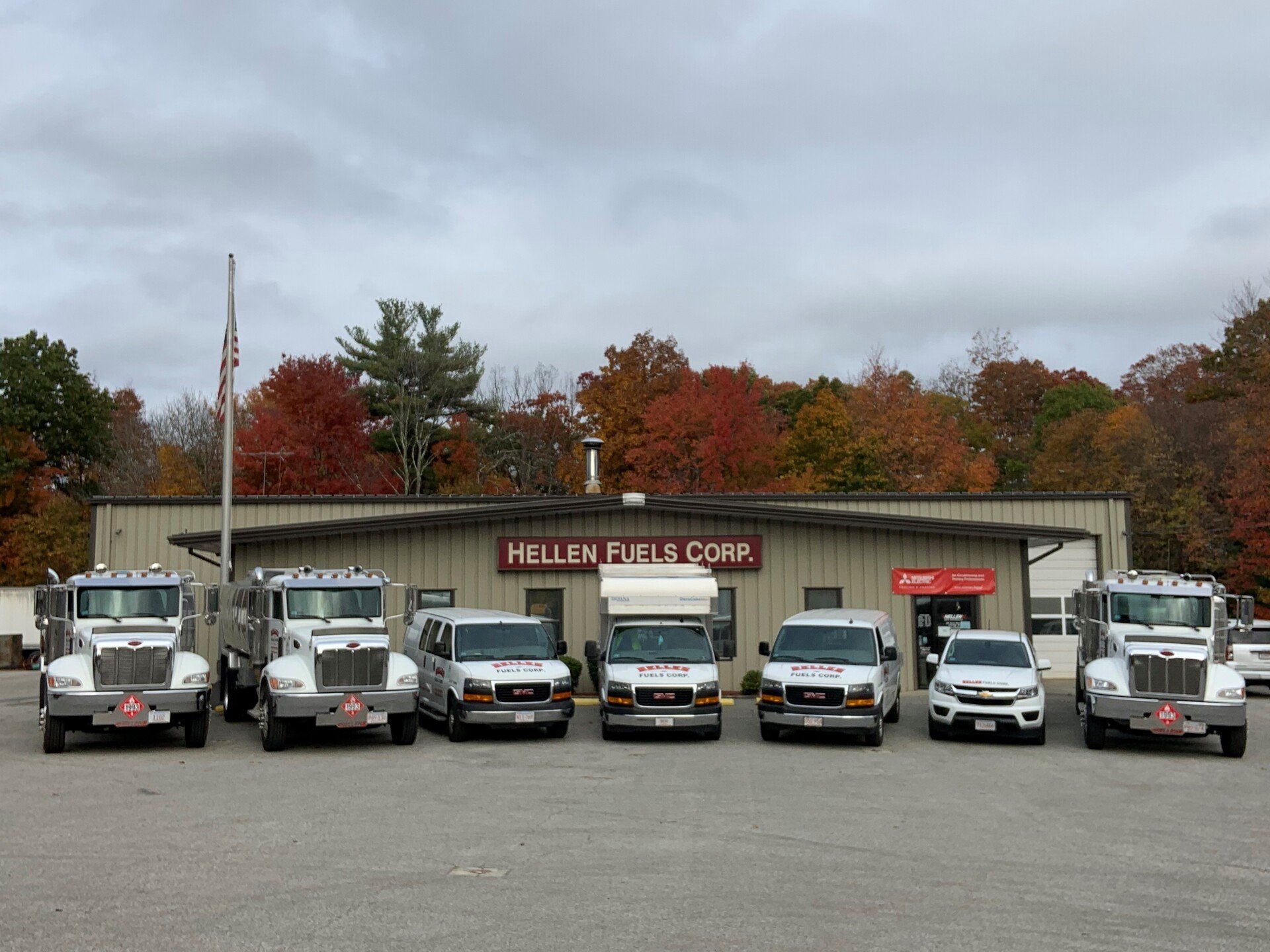 Heating Oil, A/C Company Uxbridge, MA Hellen Fuels Corp