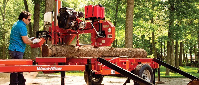 LT35 Manual Portable Sawmill | Wood-Mizer