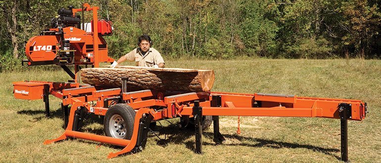 LT40 Hydraulic Portable Sawmill | Wood-Mizer