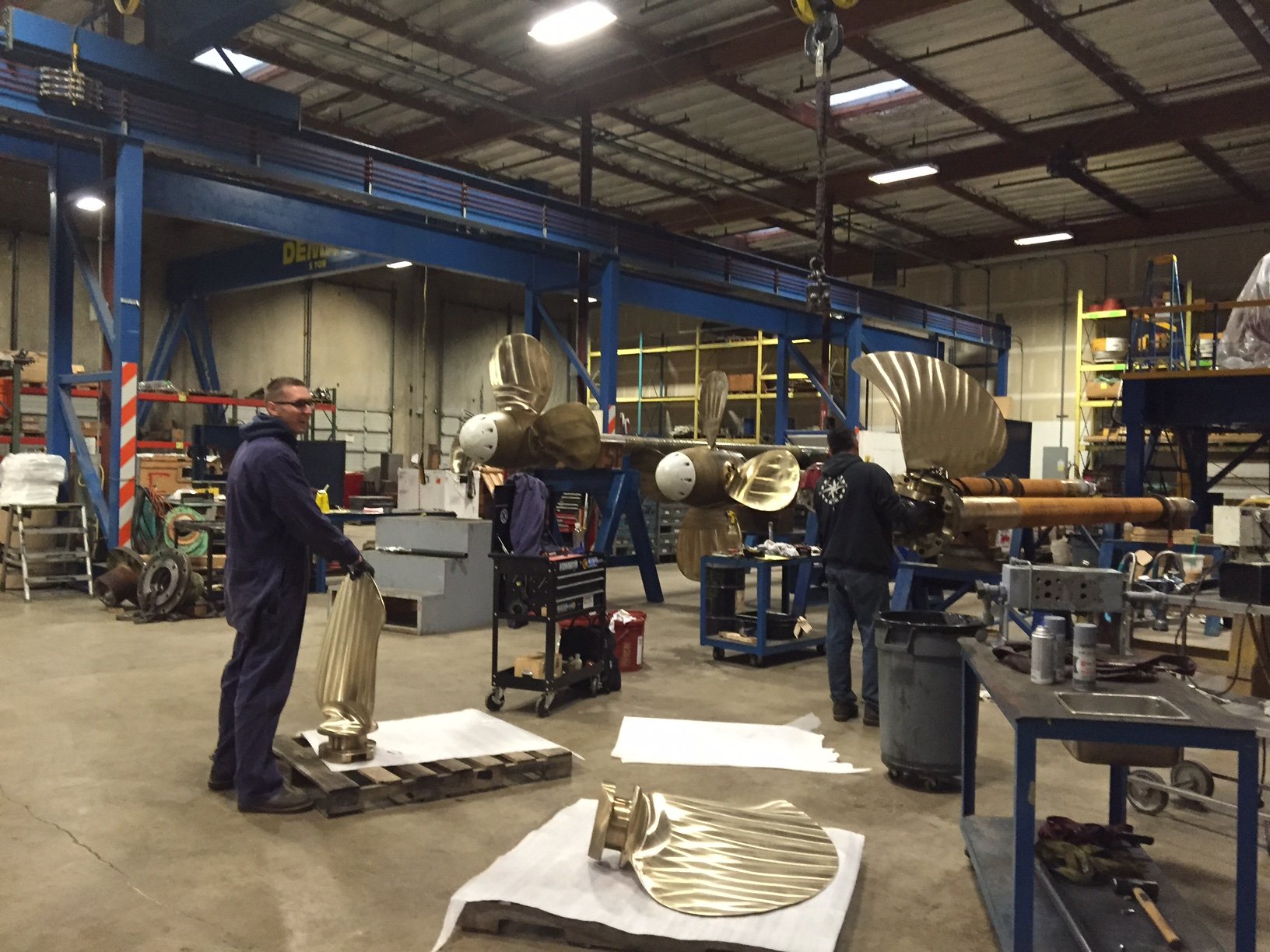 Repair & Maintenance of Z-Drive & CPP Systems | Sound Propeller Systems