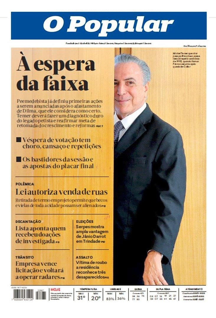 Capas Históricas | O Popular