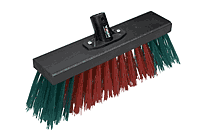 Houten bezem, 251452, borstel met harde haren, Vikan, Vikan Transport, straatbezem, straatkeerder, straatborstel, borstel voor buiten