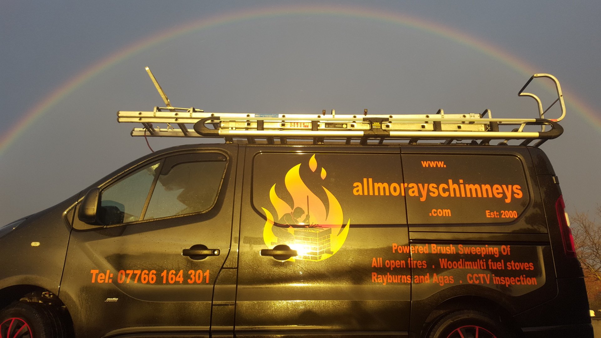 Chimney cleaning professionals at All Morays Chimneys