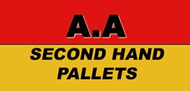  a a secondhand pallets logo