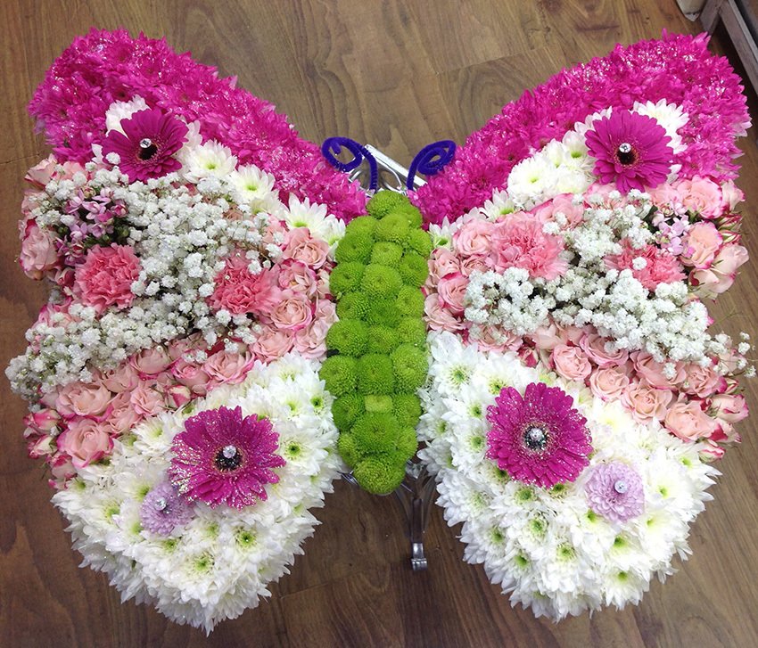 Select the right flowers to say goodbye to a loved one with our free
