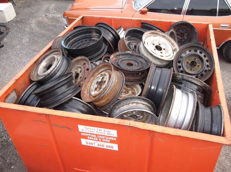 Scrap Metal Recycling Nowra Tilt Tray & Crane Truck Hire