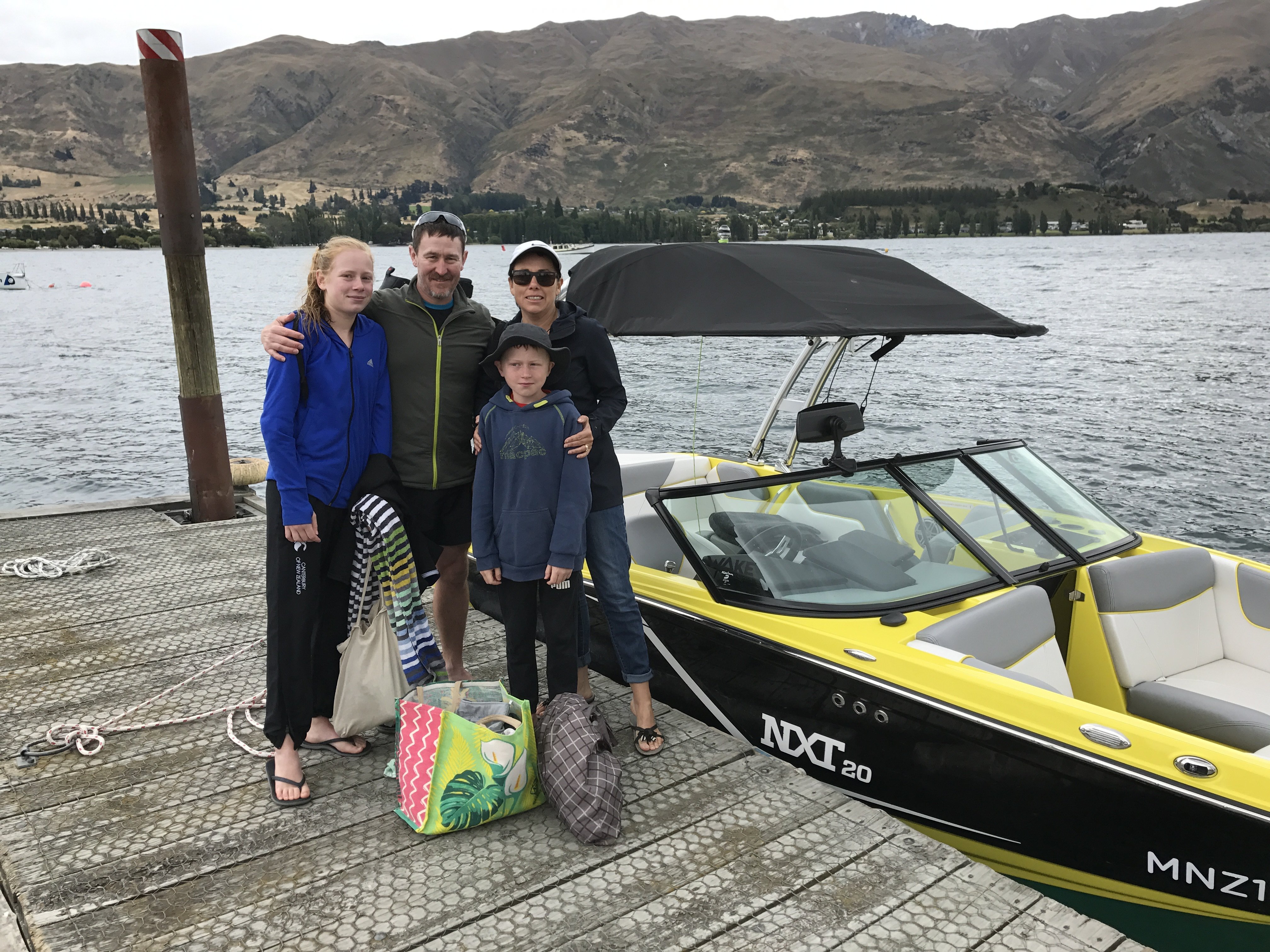 Family boating adventures on Lake Wanaka